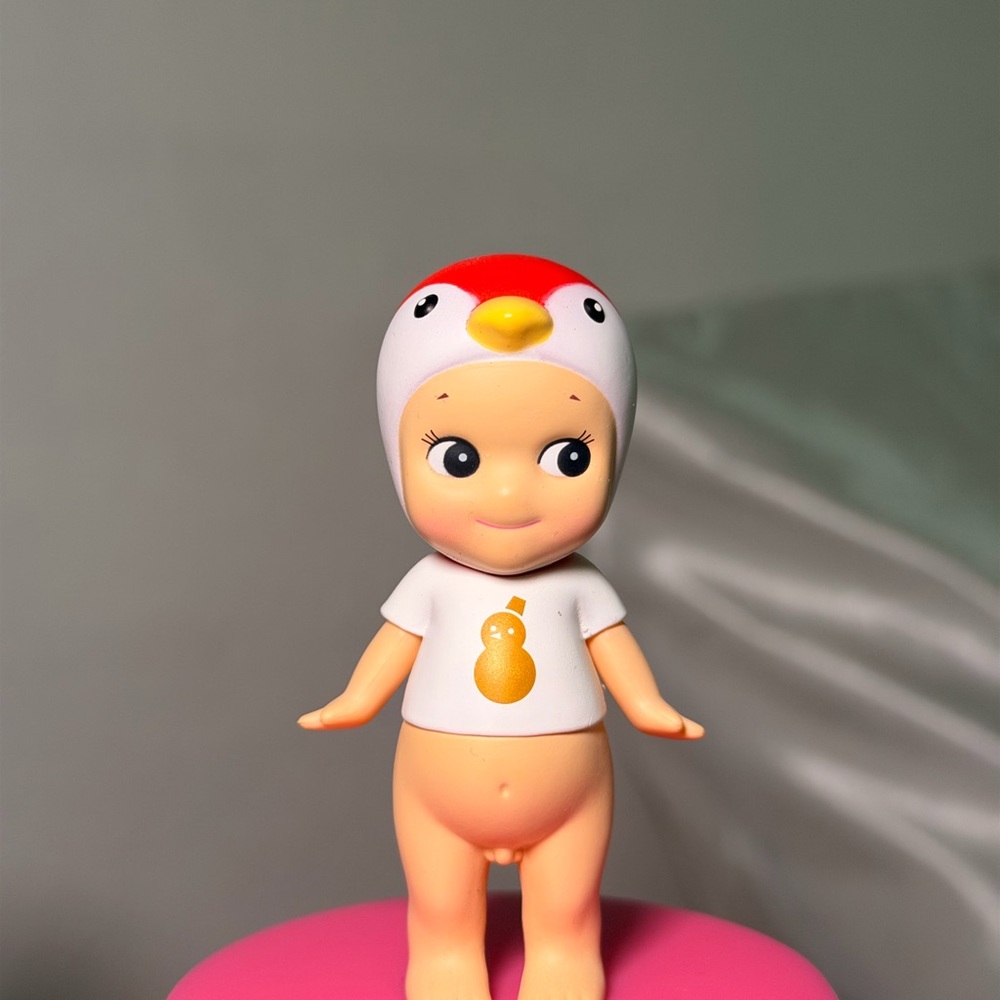 Cute Penguin Hat Doll